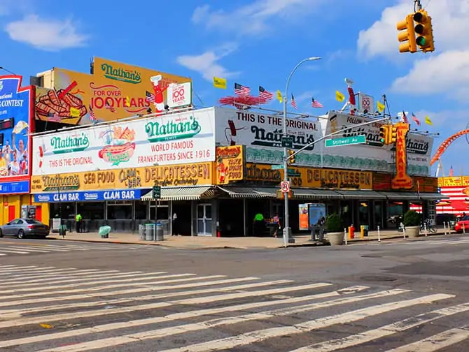 Things to do in Coney Island - Nathan's Hot Dog