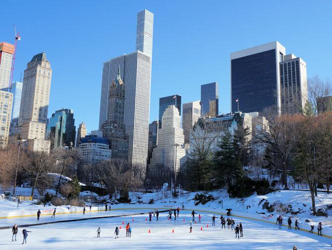 Ice Skating in New York - Wollman Rink