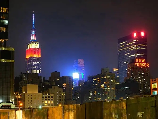 Things to do in Midtown Manhattan - Empire State Building at Night