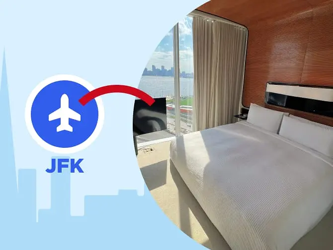 From JFK Airport to a Hotel in New Jersey