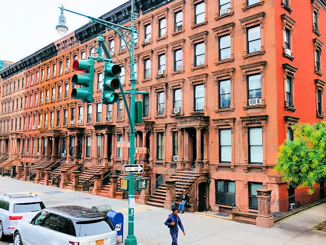 Things to do in Harlem - Brownstones