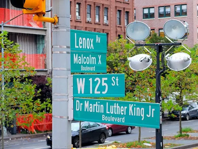 Things to do in Harlem - Street Signs