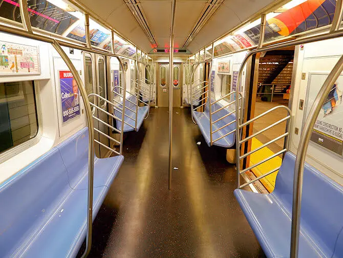 New York Subway - Train Seats 