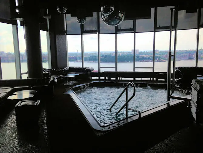 Gay Bars in New York - Le Bain Pool