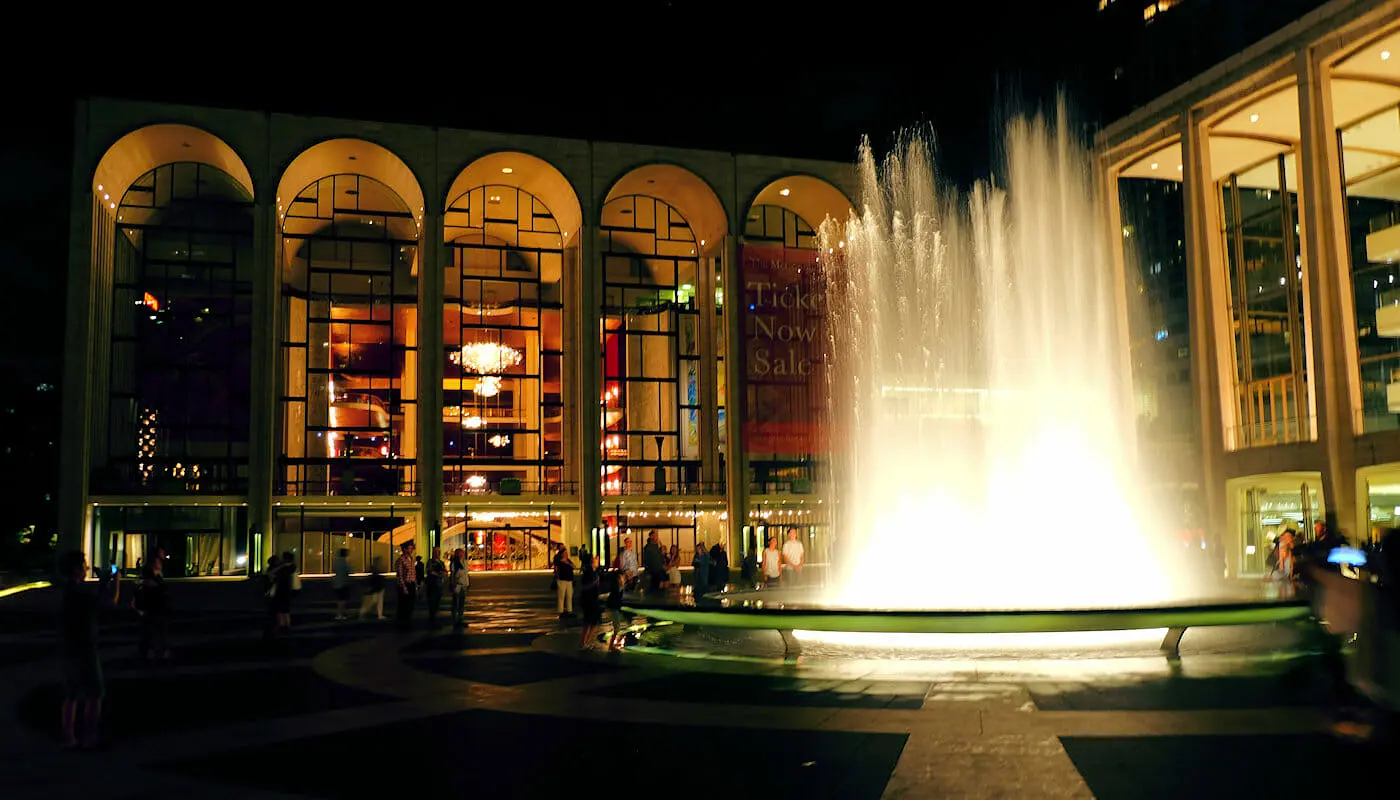 Lincoln Center for Performing Arts - at night