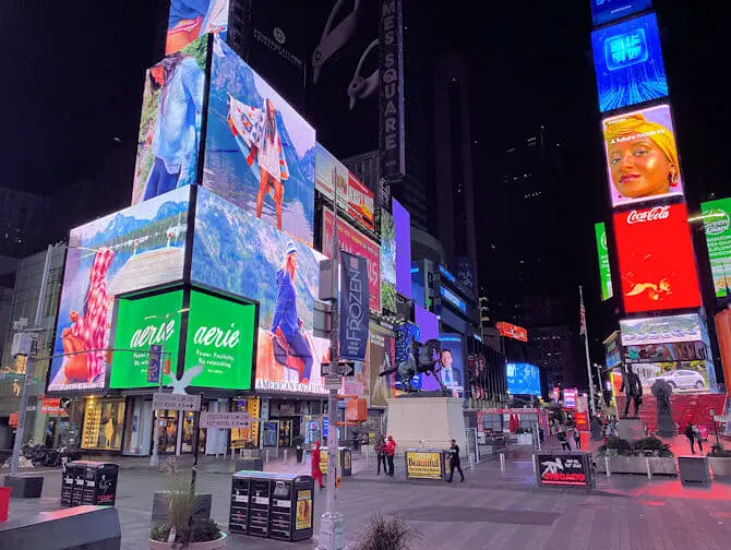 Things to do in Times Square - At Night