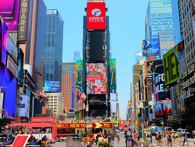 Things to do in Times Square - Billboards