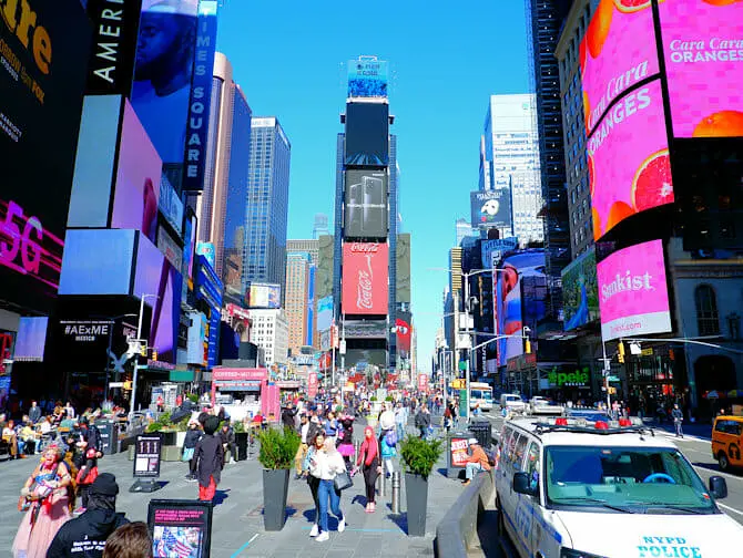 Things to do in Times Square - By Day