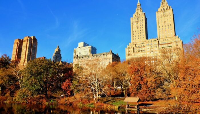Central Park in New York - fall colours Central Park Autumn