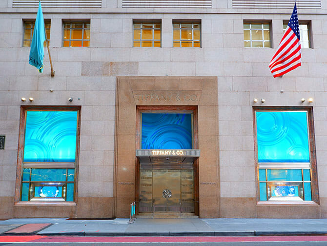 Tiffany and co discount new york store location