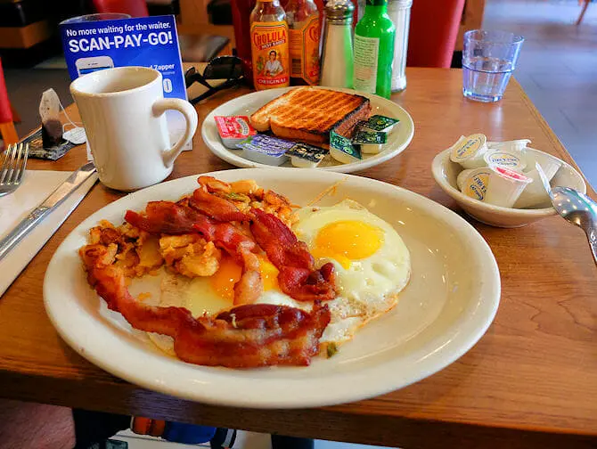 Westway Diner Breakfast