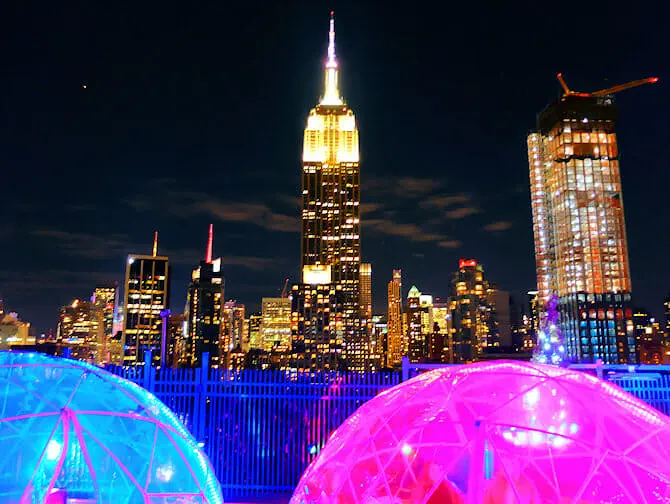 The Best Rooftop Bars of New York - 230 Fifth By Night