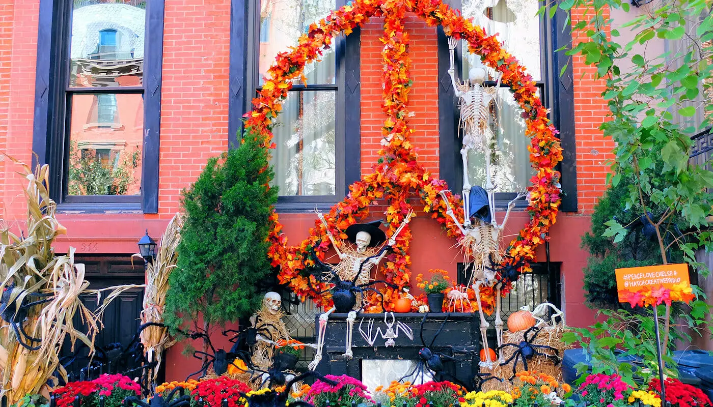 Halloween in New-York - Decorated House