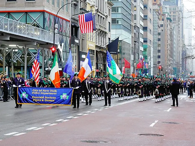 St Patricks Day in New York -St. Patrick's Parade in New York