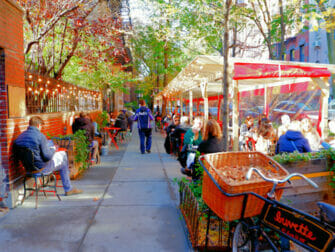 Greenwich Village in New York - Restaurants