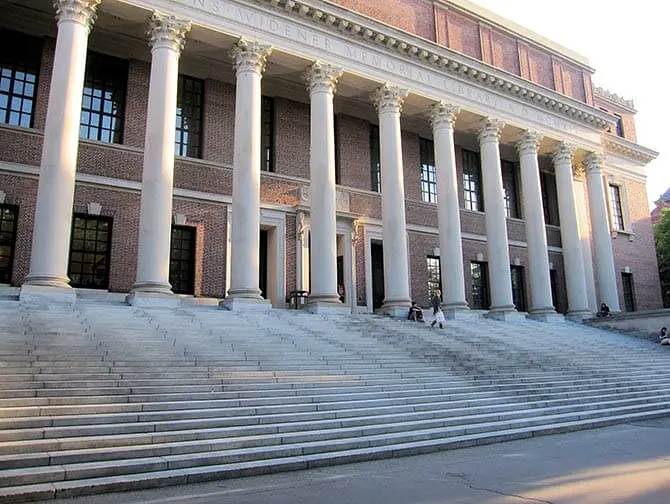 Day Trip to Boston from New York - Harry Elkins Widener Memorial Library