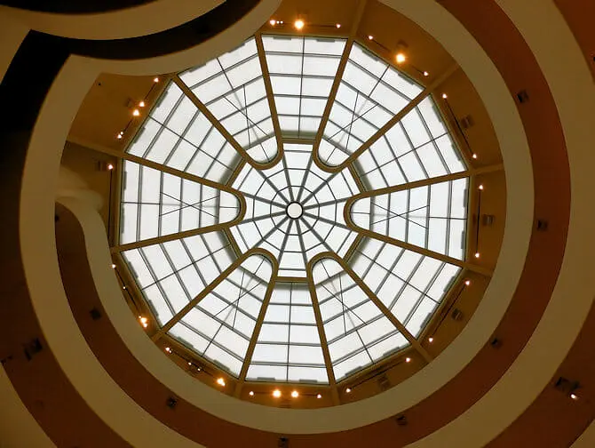 Guggenheim Museum in New York - Inside