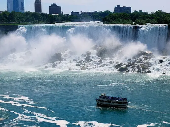 Two Day Niagara Falls Day Trip by Bus - boat tour
