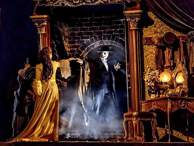 The Phantom of the Opera on Broadway Tickets Decor
