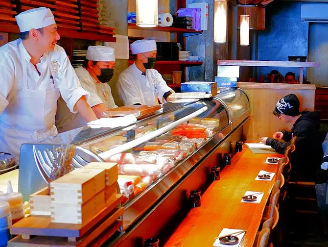 Sushi in New York