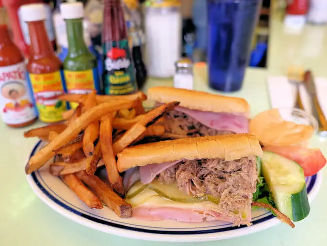 Typical American Food in New York