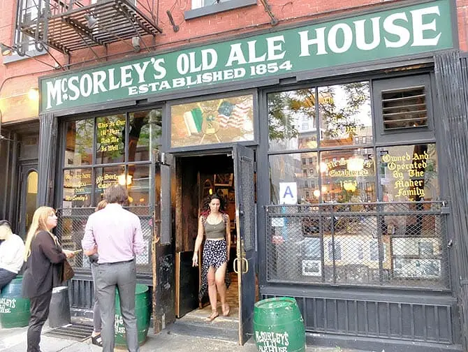 Speakeasy Tour in New York McSorleys