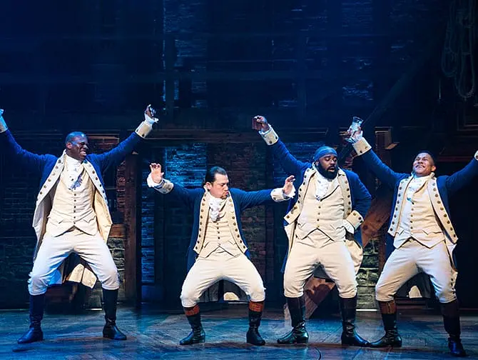 Hamilton on Broadway tickets - A hiphop show