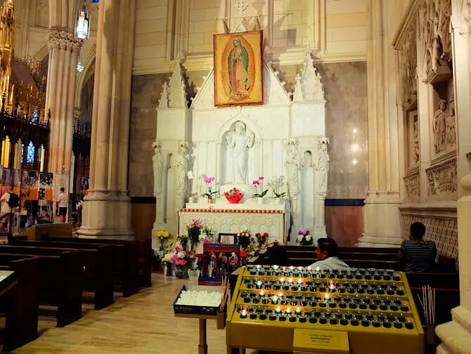 St. Patrick’s Cathedral in New York - Altar