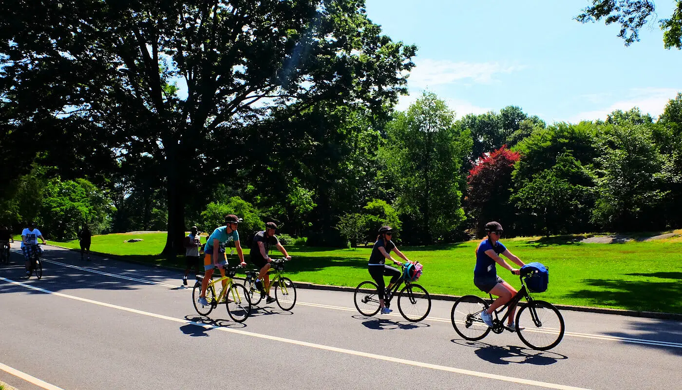 Biking in New York - Central Park