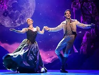 Frozen on Broadway Tickets - Anna and Hans