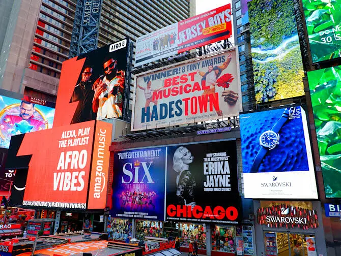 Things to do in Theater District