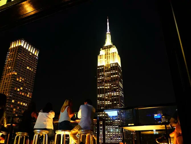 Rooftop Bar Tour in New York