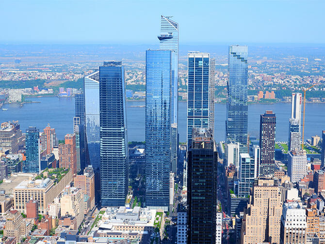 Hudson Yards in New York