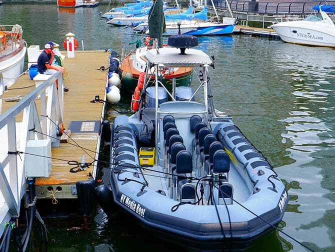 High Speed Boat Tour in New York RIB Boat
