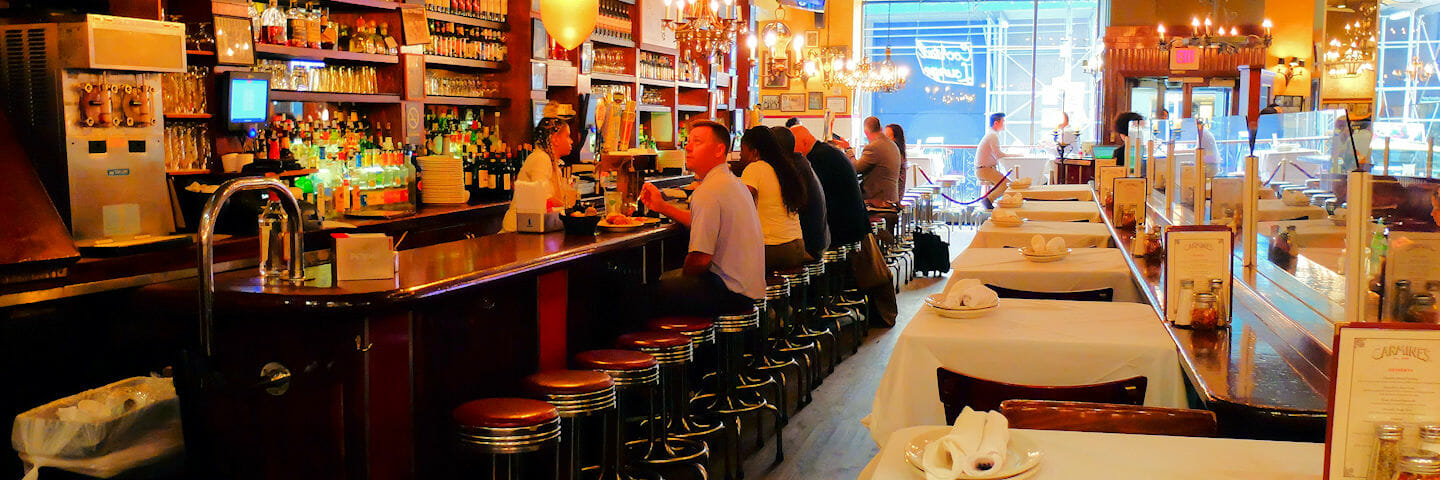Indoor dining is back!