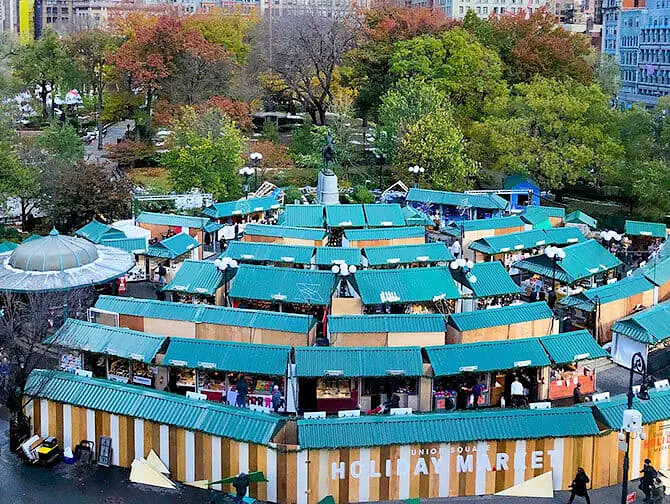 New York Holiday Markets - Union Square