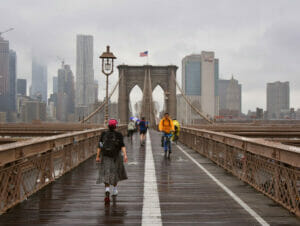 Rain in New York