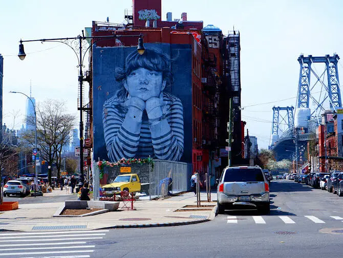 Street Art in New York Brooklyn - Williamsburg
