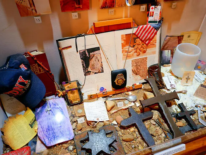 911 Ground Zero Museum Workshop in New York - Museum items