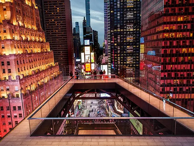One Times Square Viewing Deck