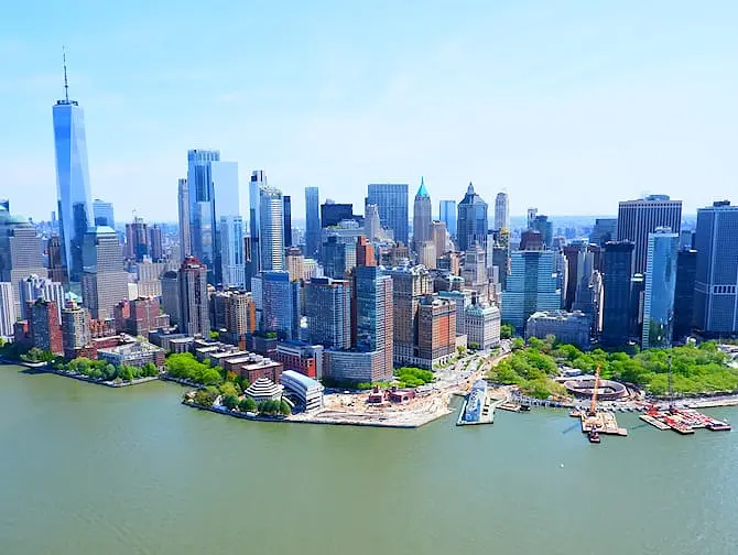 Helicopter Transfer between JFK or Newark Airport and Manhattan Flight