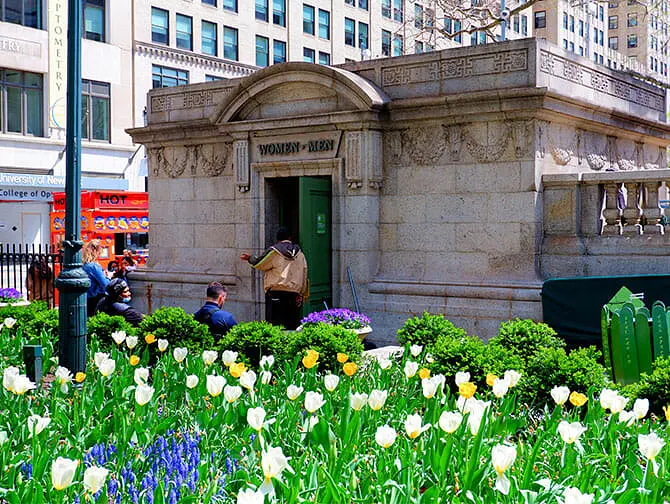 Public Bathrooms in New York - Parks