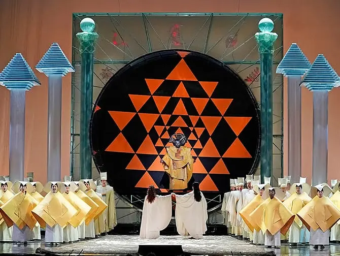 The Magic Flute in New York - Christmas show