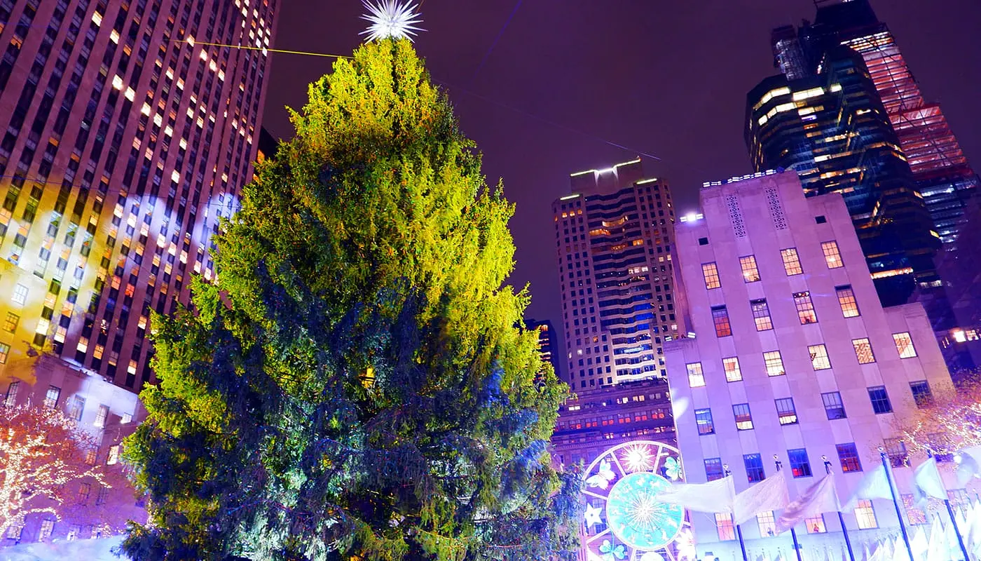 Rockefeller Christmas Tree Arrival