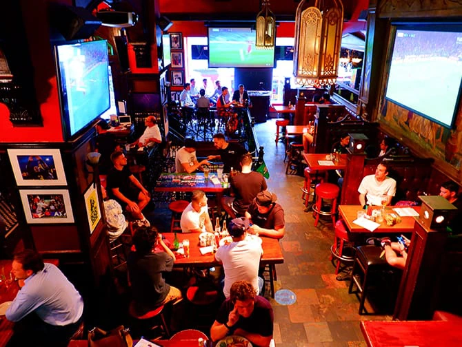 Best Sports Bars in New York - The Football Factory at Legends