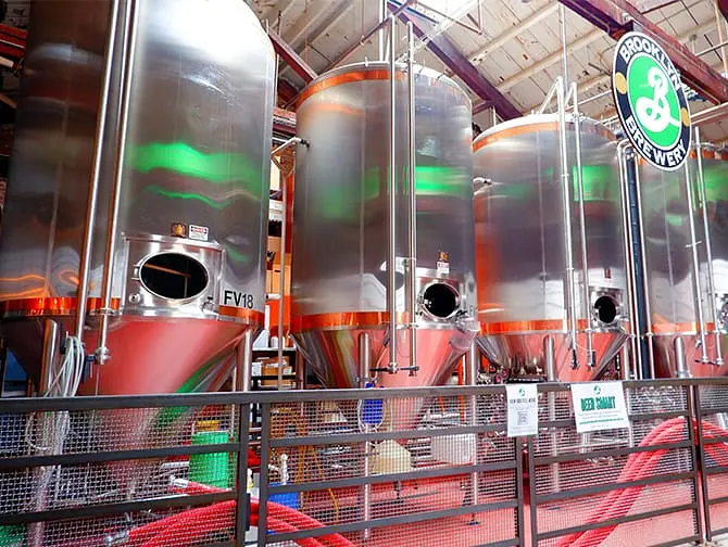 Best Breweries in New York - Brooklyn Brewery inside
