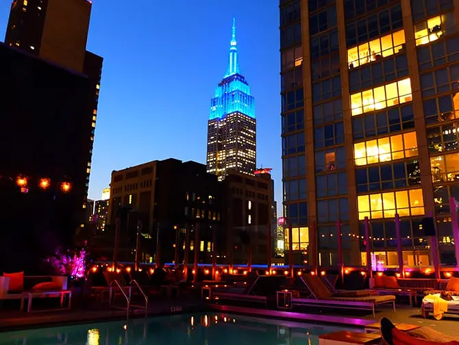 New Years Eve Parties in New York - Rooftop party