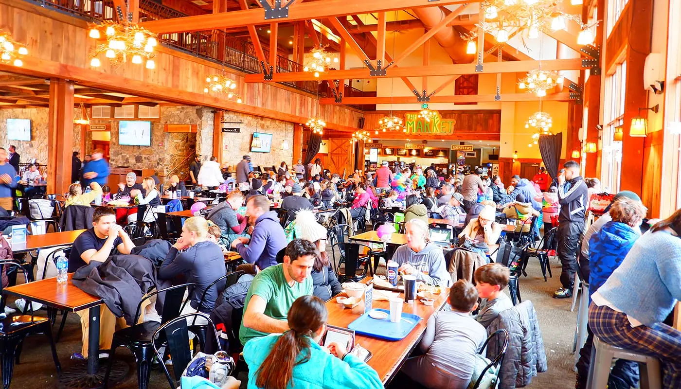 Ski or Snowboard Day trip in New York Dining
