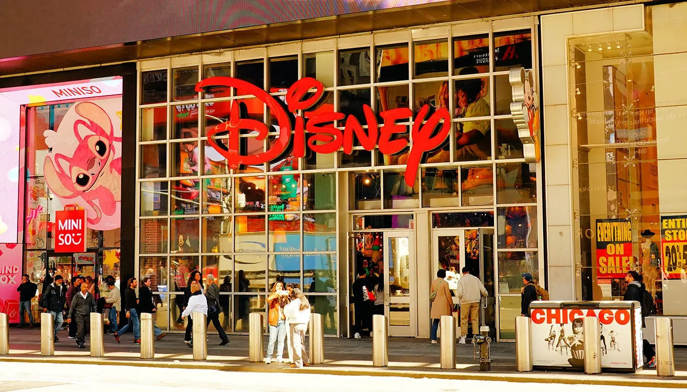 Disney Store on Times Square Store front