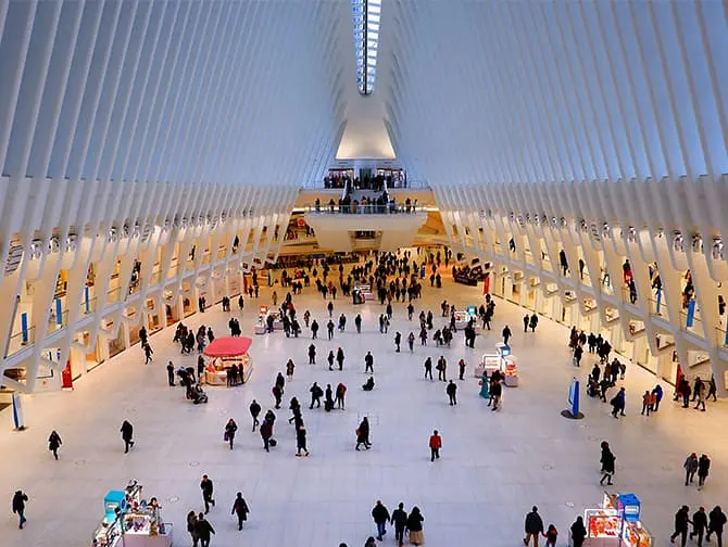 Oculus in New York Transporation Hub